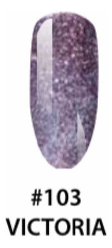 Gel De Color 21 Días Gc Nails 125 Colores Distintos A Elegir Color VICTORIA #103