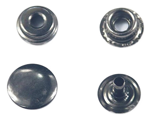 50x Hebillas A Remaches De Clave Broches De Botón De