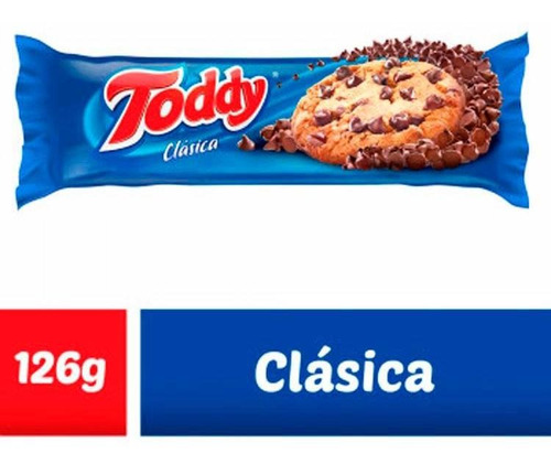 Pack X 12 Unid. Galletitas  Chispchoco 126 Gr Toddy Galleti