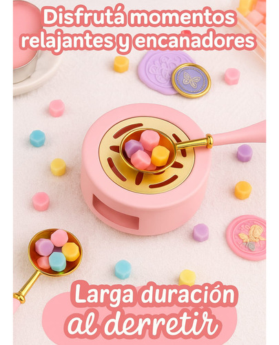 Combo Perlas Ibi Craft Cera Velas Sello Kit Para Empezar Varios Combo 4 Pcs Ibi Craft