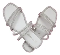 Comprar Sandalia Baja Huarache C\u002Fbrillos Chanclas Comoda Moda Playa