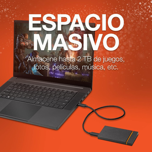 Seagate Firecuda Gaming Ssd, 2 Tb, Ssd Externa Portátil