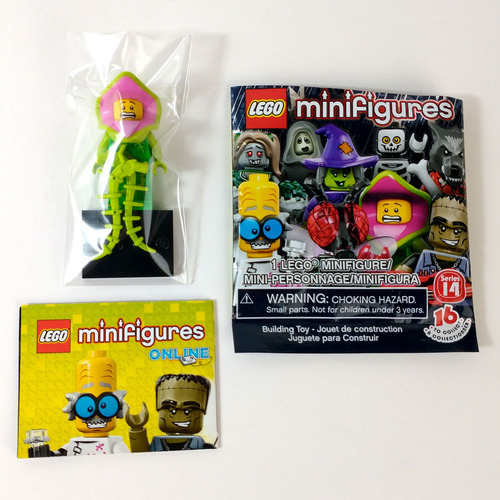 Lego Monstruo Planta Serie 14 Minifiguras - Lm039 1 Monstruo Planta (Usado)