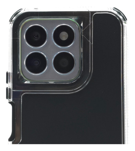 Funda Case Para Honor X8c Carcasa Full Protect Uso Rudo Shell Fosfo - Negro Honor X8c