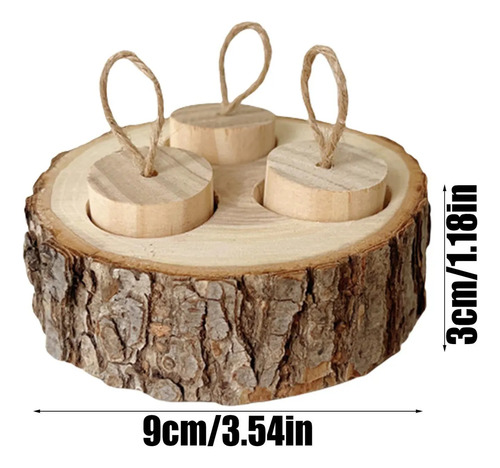 Juguetes Interactivos De Madera Para Forrajear Conejos Jugue