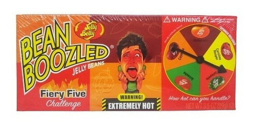 Jelly Belly Bean Boozled Fiery Five Picante Desafio Roleta