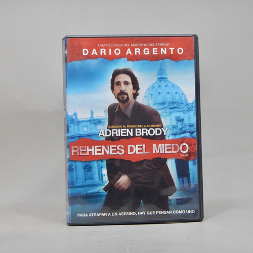 Dvd  Rehenes Del Miedo Adrien Brody Ll4