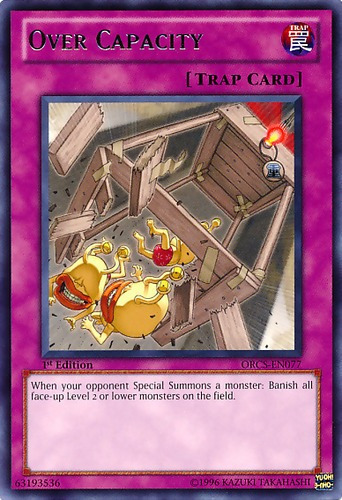 Over Capacity (orcs-en077) Yu-gi-oh!