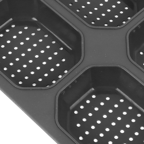 Molde Para Pan De Hamburguesa De Silicona De 8 Cavidades