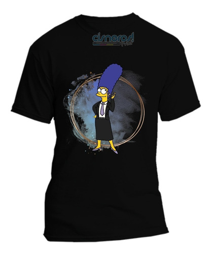 Playera Marge Simpson Vestido De Novio Todas Las Tallas