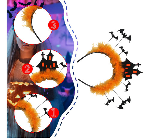 Diadema Decorativa De Halloween Para Actuaciones En