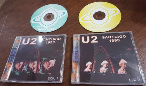 U2 - Pop Mart In Santiago 2cd Oasis Bono The Cure Nirvana 