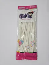 Comprar 100 Globos Latex No 260 Glomex 260 Tubito Elige Color Color 260 Glomex Blanco Estandar
