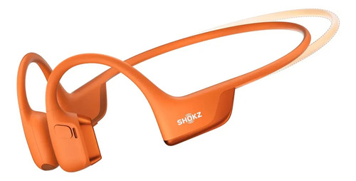 Fone De Condução Óssea Shokz Openrun Pro 2 Mini Laranja