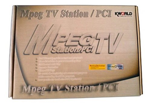 Imagen 5 de 7 de Tarjeta Pci Sintonizador De Tv Y Radio Fm Marca Kworld
