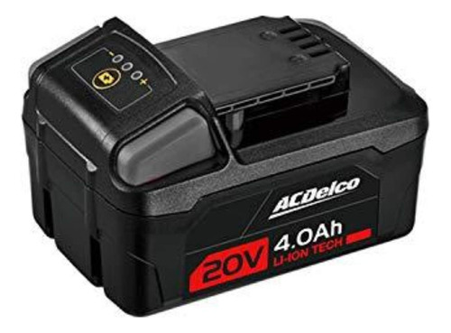 Acdelco Tools Serie Li-ion Battery Black