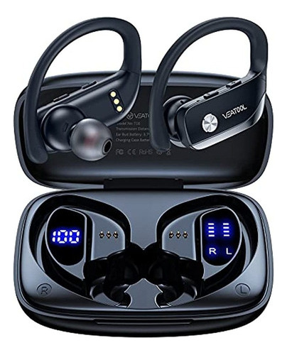 Auriculares Inalambricos Auriculares Bluetooth 48 Horas De R