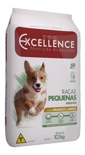 Ração Para Cães Adulto Pequeno Frango 10kg Dog Excellence