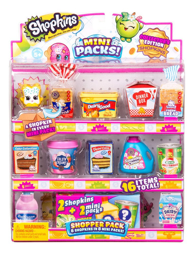 Shopkins - Mini Packs Shoppers X 8 - Cod. - 56751