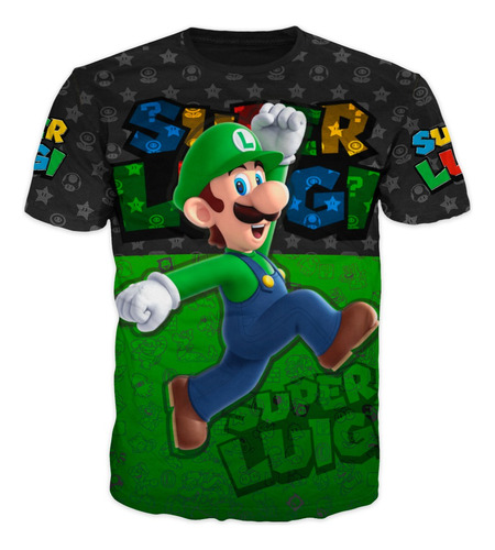 Camisetas Mario  Luigi  Peach 
