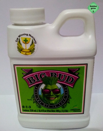 Advanced Nutrients Big Bud 250 Ml Flora Gabba Grow Olivos