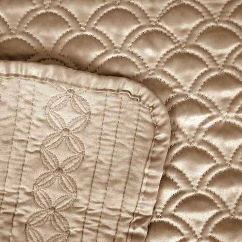 Imagen 5 de 6 de Cubrecama Bordado Importado +fundas Mariages Queen Vancouver