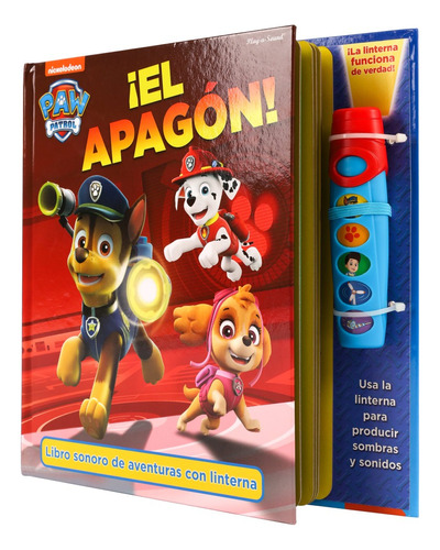 Paw Patrol El Apagon Libro Sonoro Con Linterna / Nickelodeon