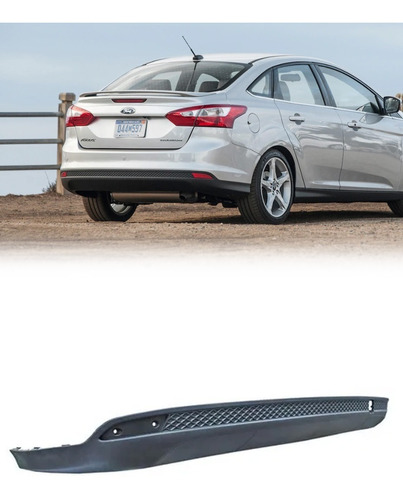 Spoiler Ford Focus 2012 2013 2014 Trasero Inferior  Sedan