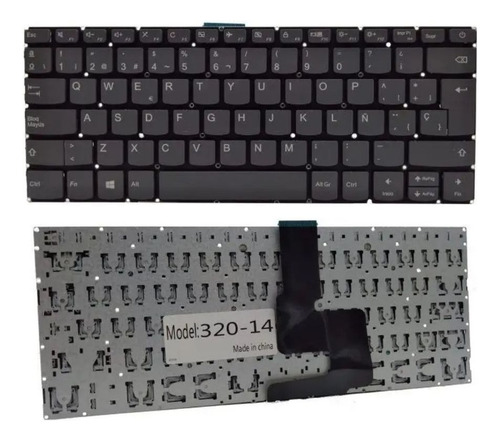 Teclado Lenovo V145-14ast V14-iwl V14-ikb V14-iil V14-igl Gris Español España