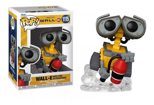 Pop! Funko Wall E Com Extintor #1115 | Disney Wall E
