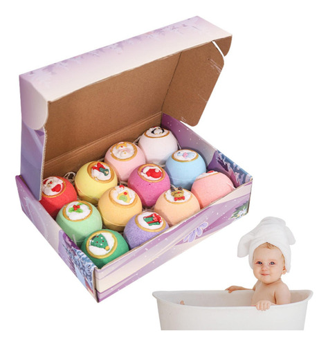 Xu Bola De Baño De Burbujas De Té Navideño Con Jacuzzi
