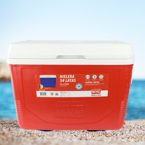 Hielera Grande 54 Latas 48qt 24 Kilos De Tortilla Con Llave