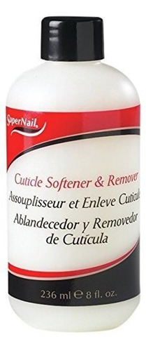 Super Nail Cutícula Suavizante & Remover 8 oz., 8 Onzas