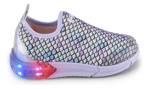 Zapatilla Leds Luces Bibi Space Sirena Ar 1228038