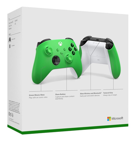 Imagen 6 de 6 de Control Inalámbrico Xbox Series X|s, Xbox One Velocity Green