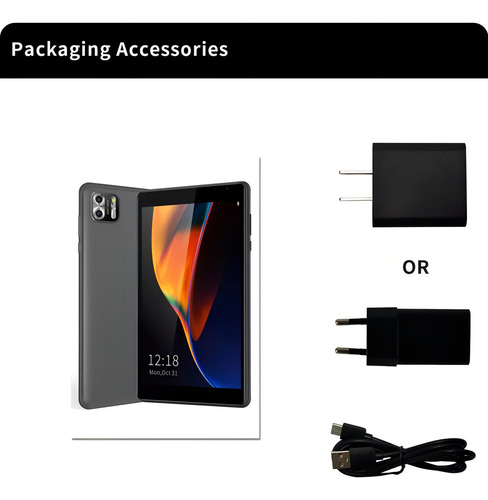 Tablet Pritom B8 Android 13 8gb Ram 4+4gb 64gb Novo Lacrado Cinza