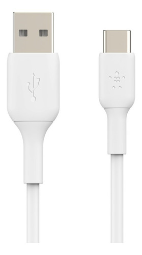 Imagen 5 de 10 de Cable Tipo C A Usb Belkin Boost Charge Cab001bt2mwh 2m Blanc