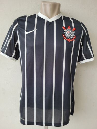 Camisa Corinthians Jogador Masculina 10 Listrada 2013 2014