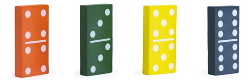 Domino Mindful Classics, Domino Doble Seis Bambu Y Madera