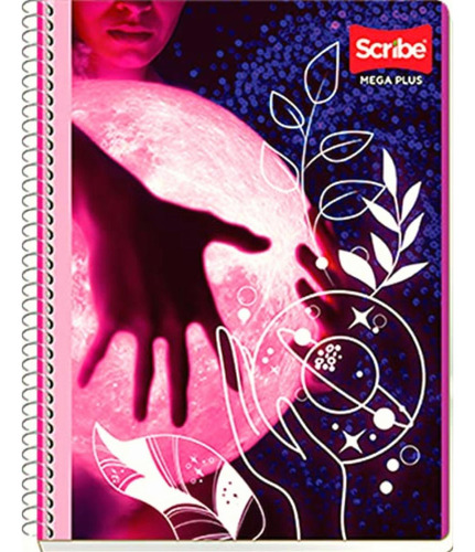 Scribe, Mega Plus, Cuaderno Profesional Espiral Sencillo De