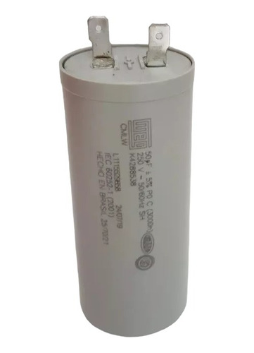 Capacitor Permanente Para Bomba Apsm75 / 50uf-250v