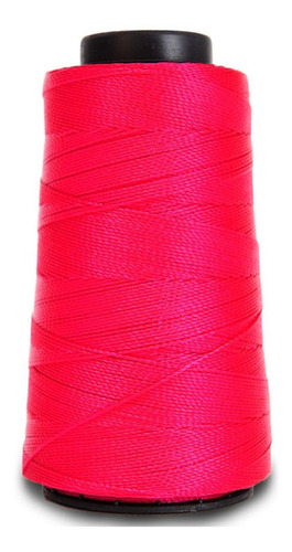 Linha Liza Grossa Polipropileno Seda 500m Crochê Tricô Moda Cor Pink