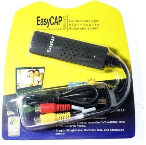 Imagen 3 de 4 de Capturadora Video Usb Easycap Easy Cap Externa Vhs A Dvd