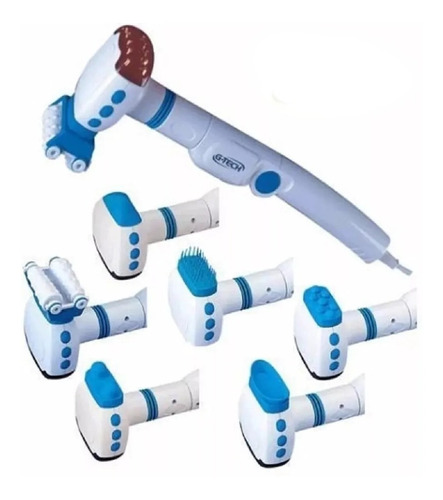 Massageador Pessoal Ir Magnet Bivolt + 6 Acessórios G-tech