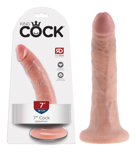 Consolador King Cock Dildo Prótesis Sexshop Juguetes Sexual