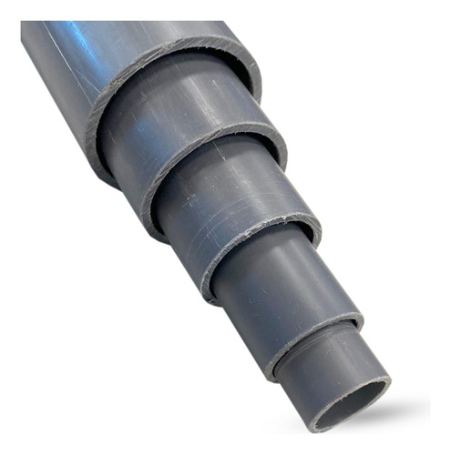 Tubo De Pvc Soldable 90 Mm Pn 12 Con Junta Elástica 6 M