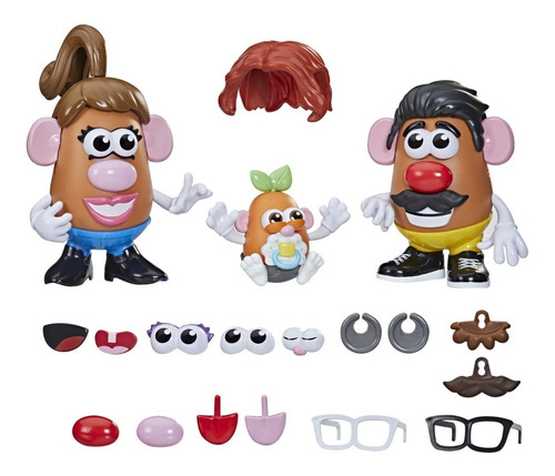 Set Familia Cara De Papa 45 Piezas Para Personalizar Hasbro