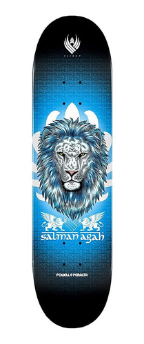 Powell-peralta Tabla De Skate Agah Lion Flight Azul 8.0 X 3