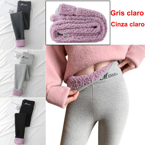 Pantalones De Mujer Con Forro Polar Térmico De Franela Grues