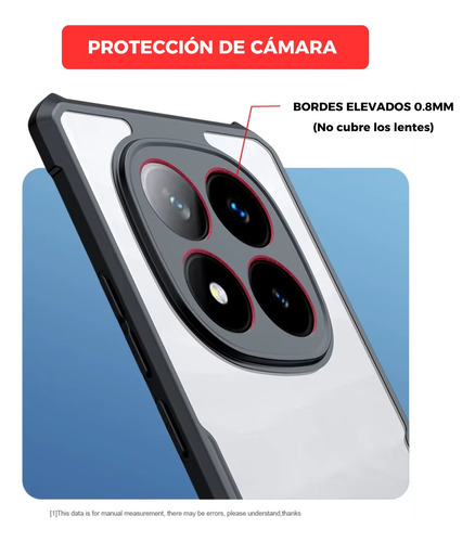 Carcasa Para Xiaomi Redmi Note 14 Pro Plus 5g Militar Grade